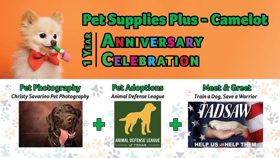 Pet Supplies Plus 1 year Anniversary Celebration
