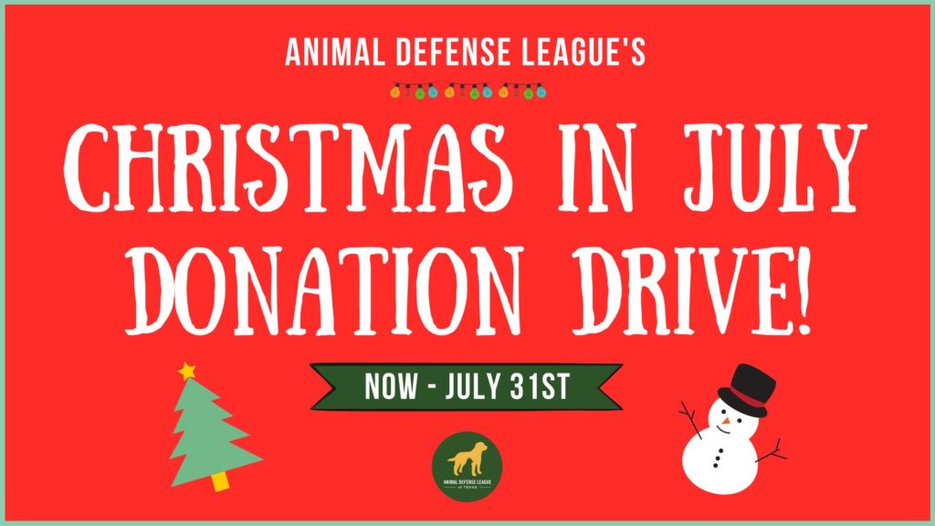 Christmas In July Donation Drive