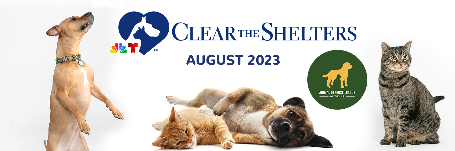 Clear the Shelters Adoption Event - Animal Defense League of Texas ...